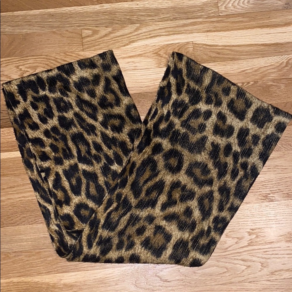 Michael Kors Leopard Infinity Scarf